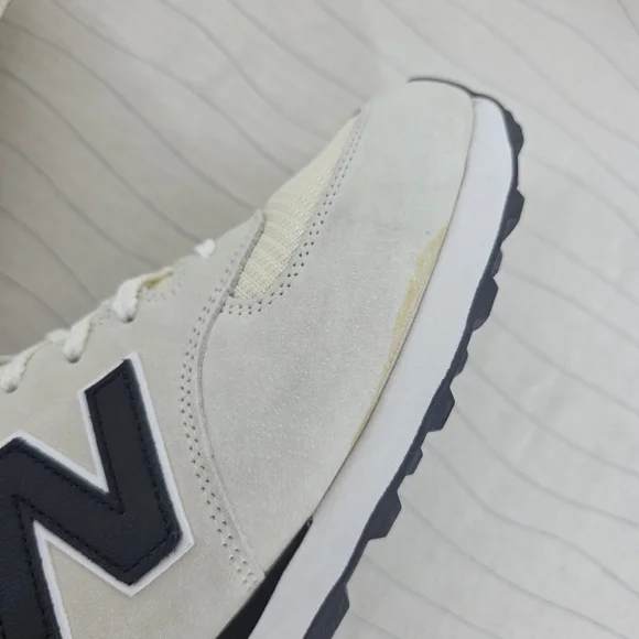 New Balance Mens 574 Macadamia Nut Beige Suede Shoes Sneaker ML574DW Size 13D - Picture 12 of 16